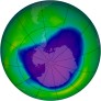 Antarctic Ozone 2001-09-25